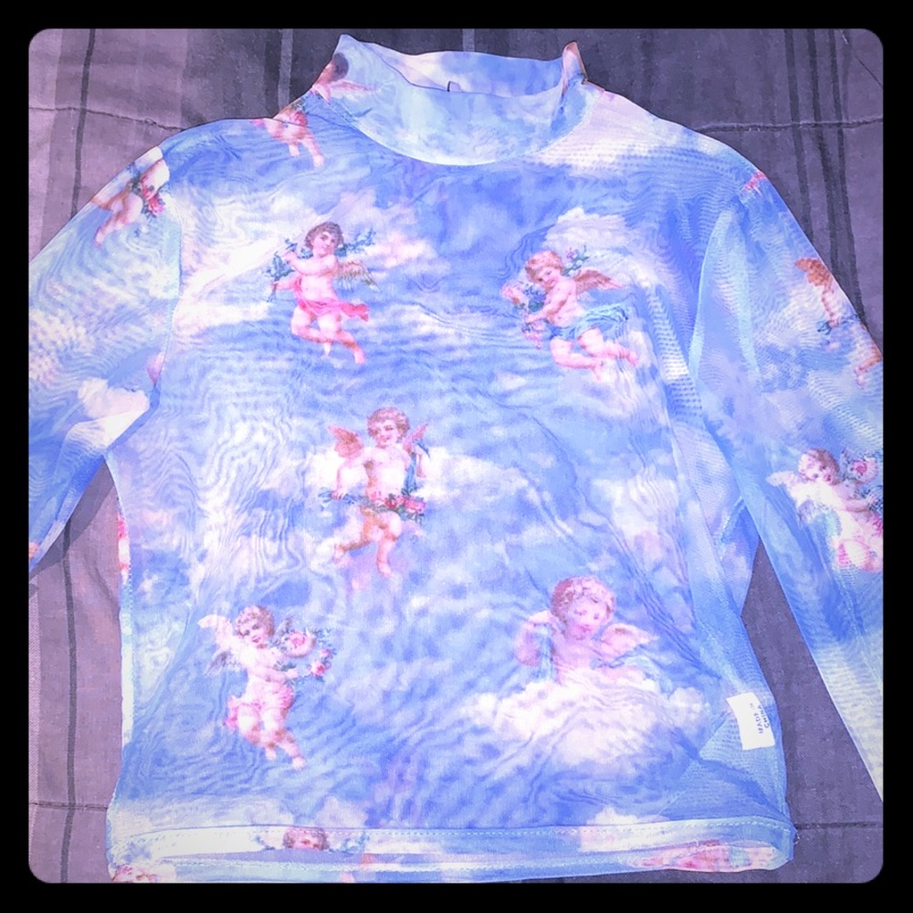 mesh angle top